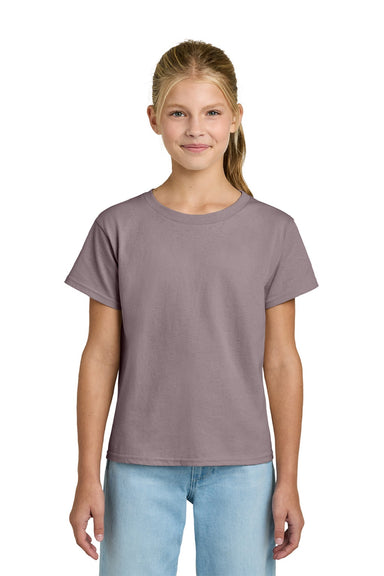 Gildan 3000B Youth Short Sleeve Crewneck T-Shirt Paragon Model Front