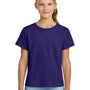 Gildan Youth Short Sleeve Crewneck T-Shirt - Purple