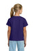 Gildan 3000B Youth Short Sleeve Crewneck T-Shirt Purple Model Back