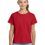 Gildan Youth Short Sleeve Crewneck T-Shirt - Red
