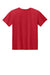 Gildan 3000B Youth Short Sleeve Crewneck T-Shirt Red Flat Back