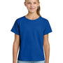 Gildan Youth Short Sleeve Crewneck T-Shirt - Royal Blue