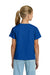 Gildan 3000B Youth Short Sleeve Crewneck T-Shirt Royal Blue Model Back