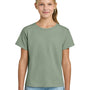 Gildan Youth Short Sleeve Crewneck T-Shirt - Sage Green