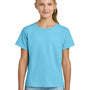 Gildan Youth Short Sleeve Crewneck T-Shirt - Sky Blue