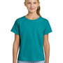 Gildan Youth Short Sleeve Crewneck T-Shirt - Tropical Blue