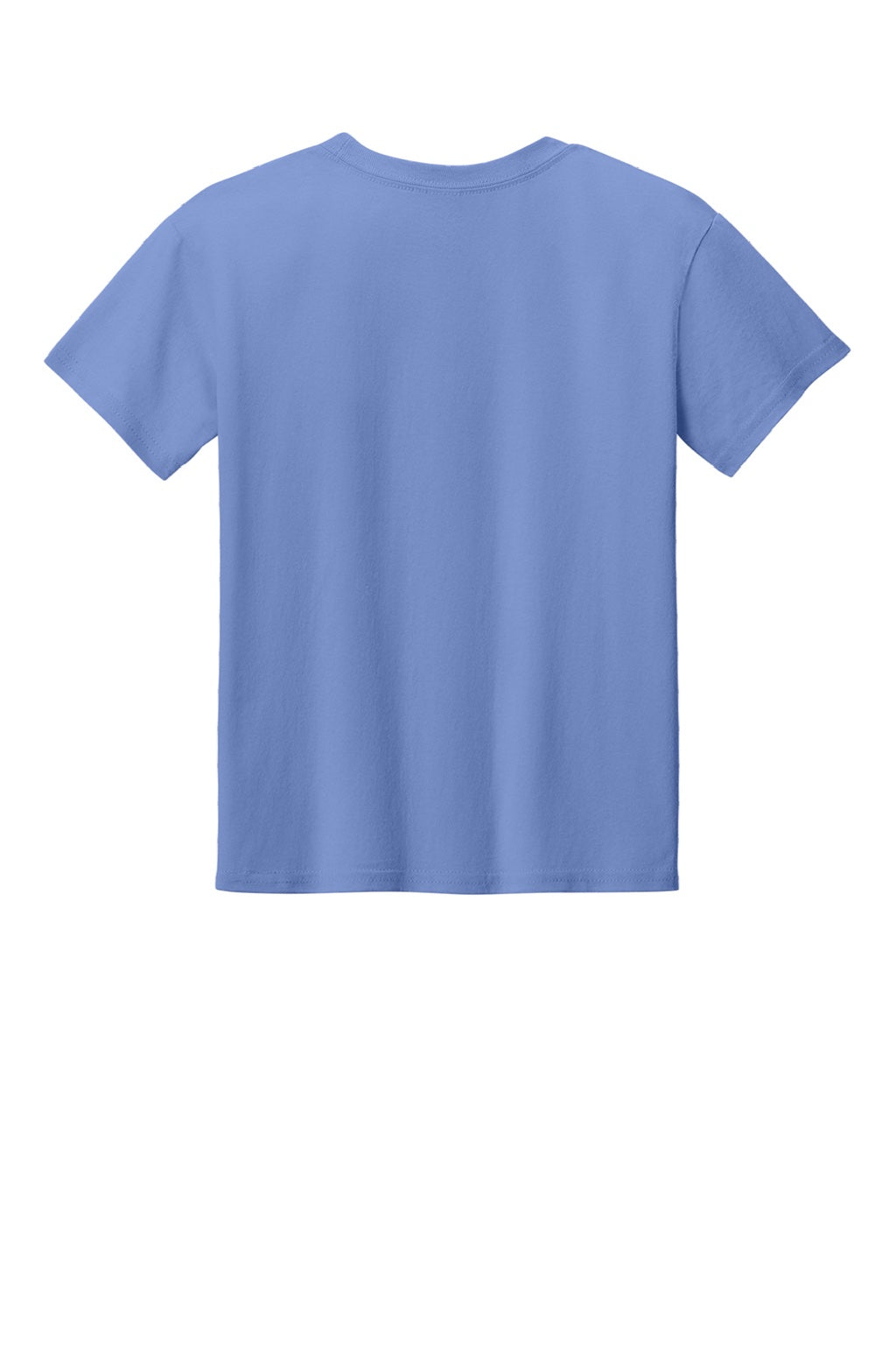 Gildan 3000B Youth Short Sleeve Crewneck T-Shirt Violet Purple Flat Back