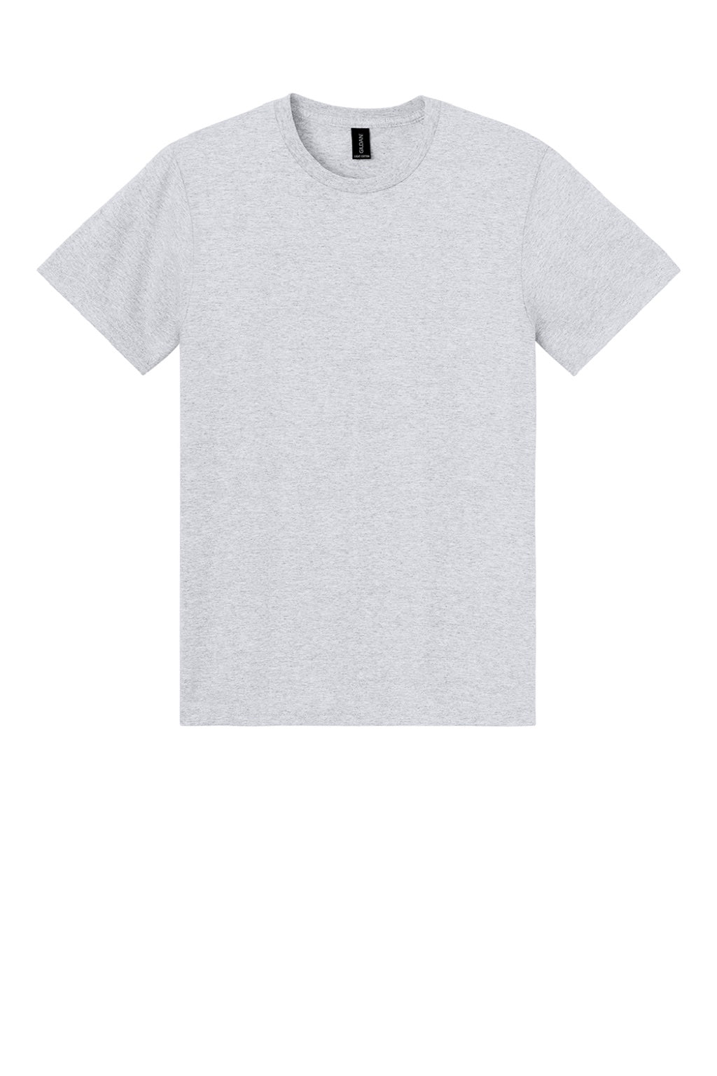 Gildan 3000 Mens Short Sleeve Crewneck T-Shirt Ash Grey Flat Front