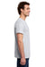 Gildan 3000 Mens Short Sleeve Crewneck T-Shirt Ash Grey Model Side