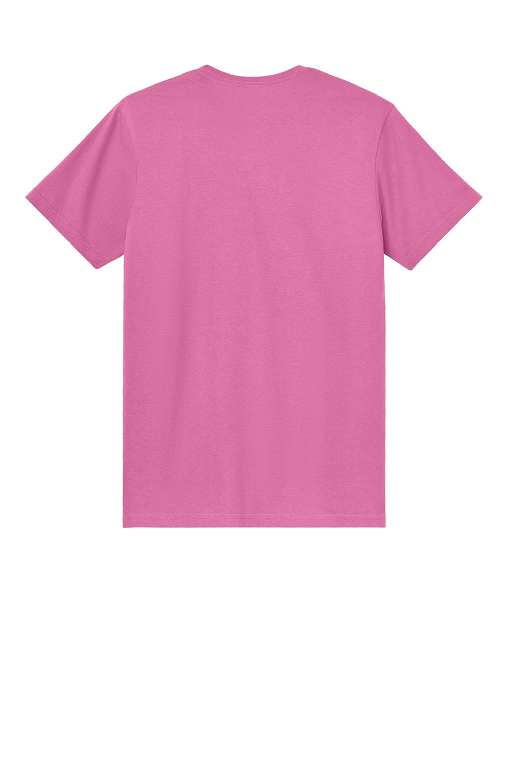 Gildan 3000 Mens Short Sleeve Crewneck T-Shirt Azalea Pink Flat Back