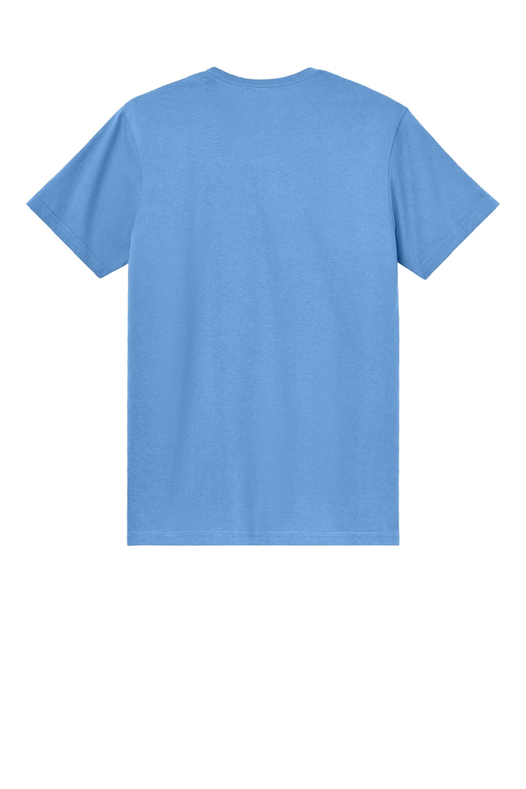 Gildan 3000 Mens Short Sleeve Crewneck T-Shirt Carolina Blue Flat Back