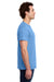 Gildan 3000 Mens Short Sleeve Crewneck T-Shirt Carolina Blue Model Side