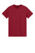 Gildan 3000 Mens Short Sleeve Crewneck T-Shirt Cherry Red Flat Front