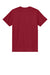 Gildan 3000 Mens Short Sleeve Crewneck T-Shirt Cherry Red Flat Back