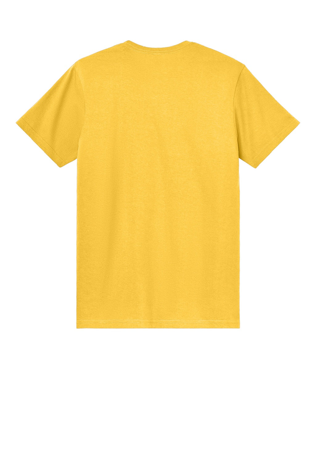 Gildan 3000 Mens Short Sleeve Crewneck T-Shirt Daisy Yellow Flat Back