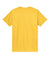 Gildan 3000 Mens Short Sleeve Crewneck T-Shirt Daisy Yellow Flat Back