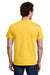 Gildan 3000 Mens Short Sleeve Crewneck T-Shirt Daisy Yellow Model Back