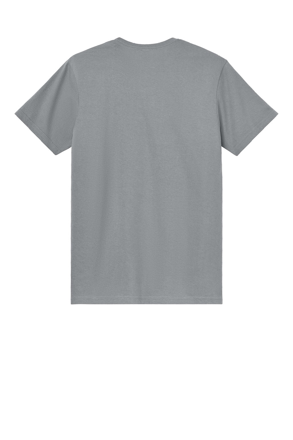 Gildan 3000 Mens Short Sleeve Crewneck T-Shirt Gravel Grey Flat Back