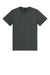 Gildan 3000 Mens Short Sleeve Crewneck T-Shirt Dark Heather Grey Flat Front