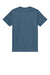 Gildan 3000 Mens Short Sleeve Crewneck T-Shirt Indigo Blue Flat Back