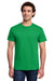 Gildan 3000 Mens Short Sleeve Crewneck T-Shirt Irish Green Model Front