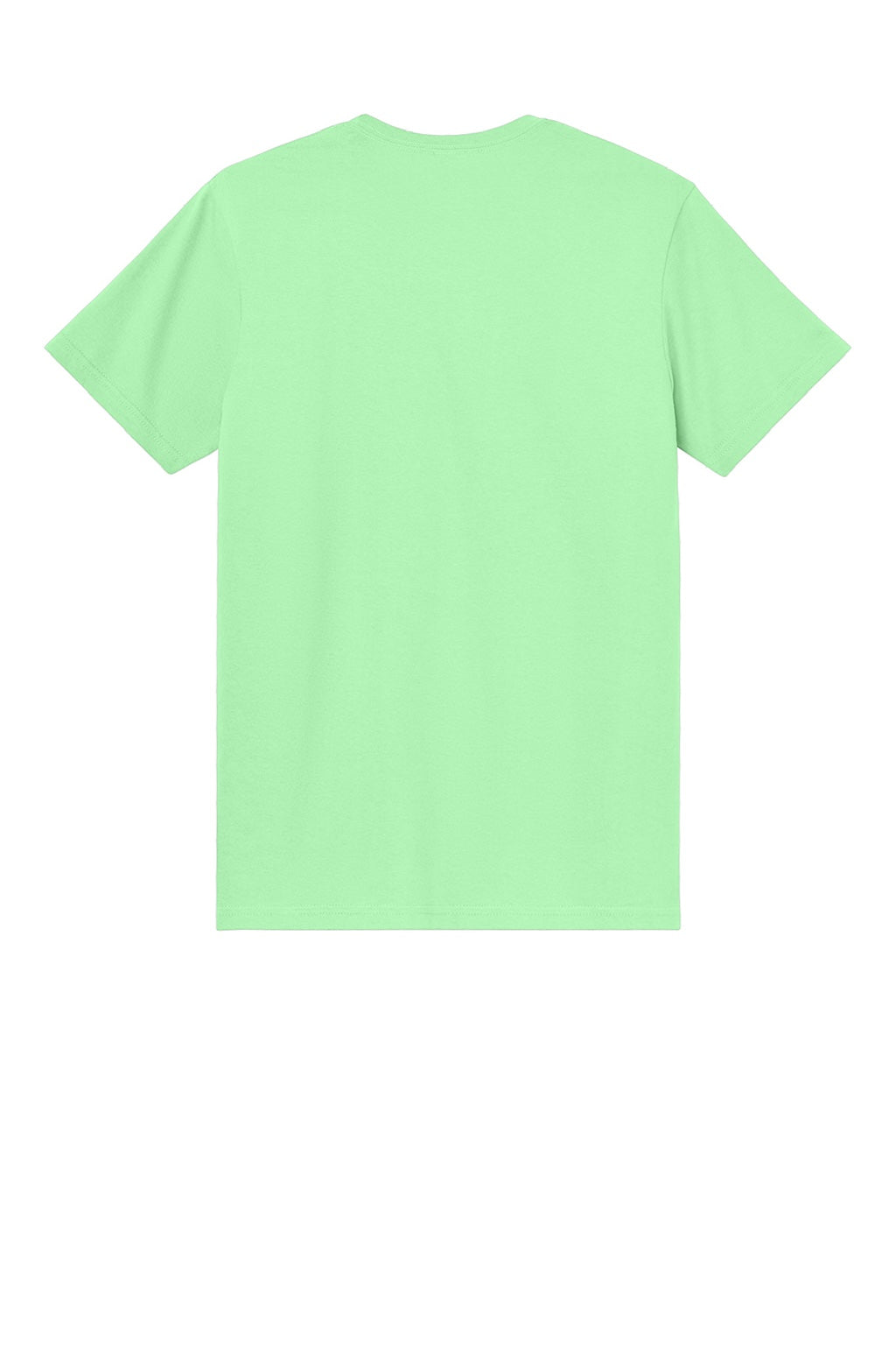 Gildan 3000 Mens Short Sleeve Crewneck T-Shirt Mint Green Flat Back