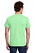 Gildan 3000 Mens Short Sleeve Crewneck T-Shirt Mint Green Model Back