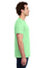 Gildan 3000 Mens Short Sleeve Crewneck T-Shirt Mint Green Model Side