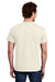 Gildan 3000 Mens Short Sleeve Crewneck T-Shirt Natural Model Back