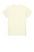Gildan 3000 Mens Short Sleeve Crewneck T-Shirt Off White Flat Back