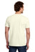 Gildan 3000 Mens Short Sleeve Crewneck T-Shirt Off White Model Back