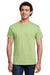 Gildan 3000 Mens Short Sleeve Crewneck T-Shirt Pistachio Green Model Front