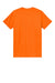Gildan 3000 Mens Short Sleeve Crewneck T-Shirt Safety Orange Flat Back