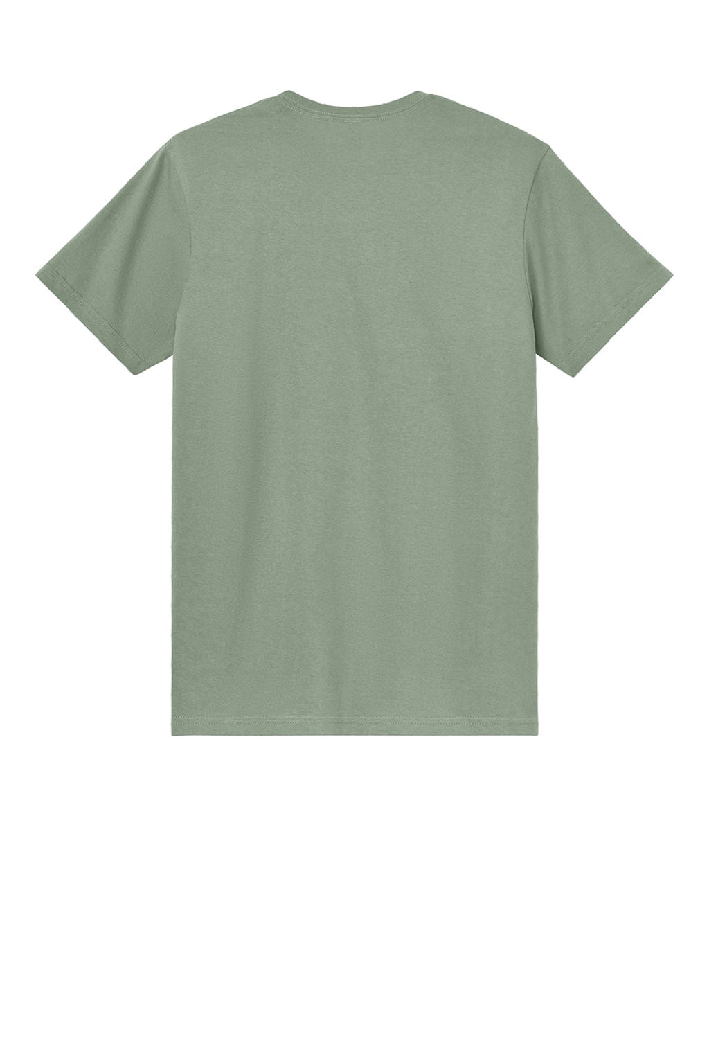 Gildan 3000 Mens Short Sleeve Crewneck T-Shirt Sage Green Flat Back