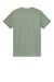 Gildan 3000 Mens Short Sleeve Crewneck T-Shirt Sage Green Flat Back