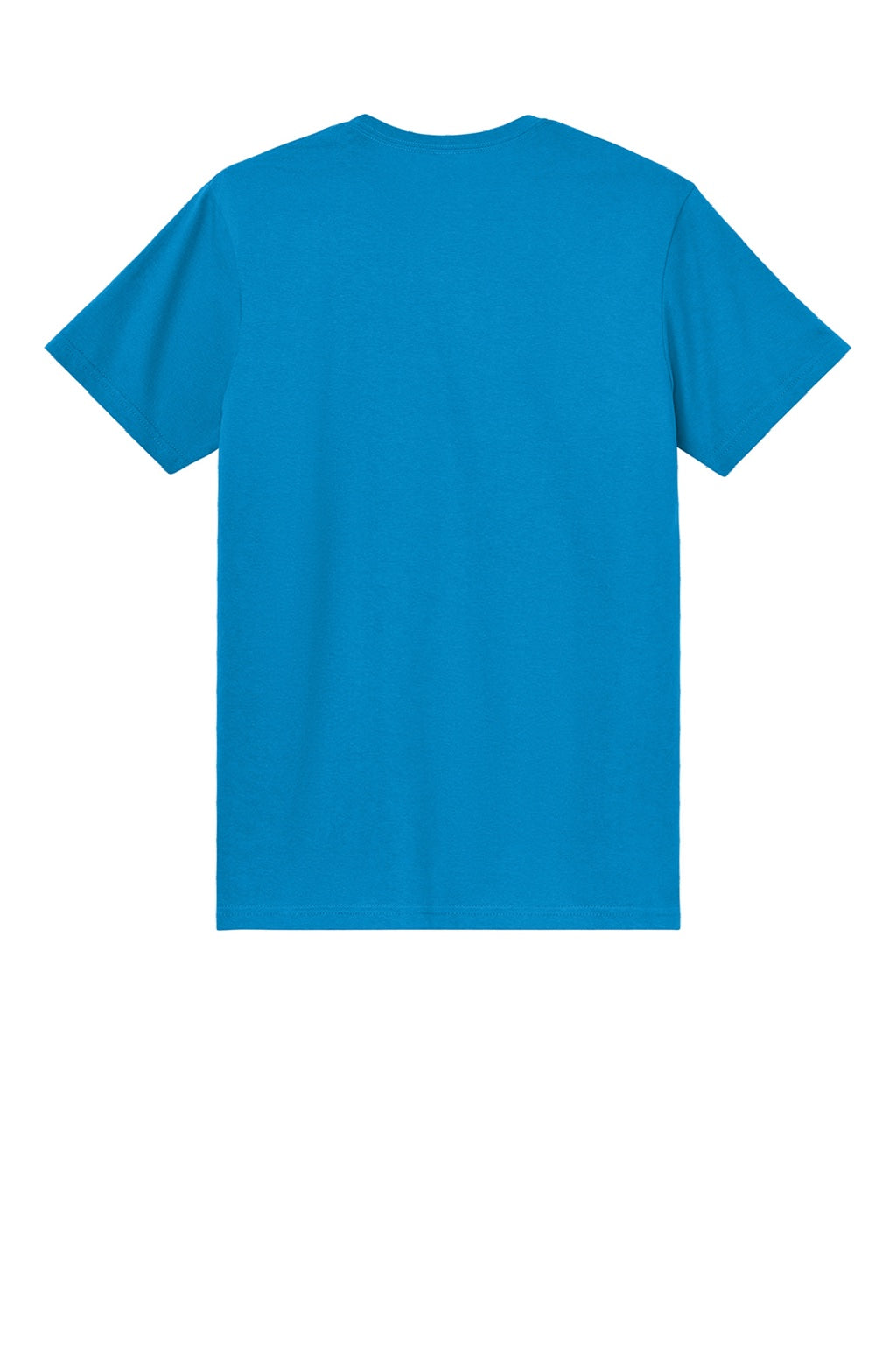Gildan 3000 Mens Short Sleeve Crewneck T-Shirt Sapphire Blue Flat Back