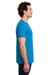 Gildan 3000 Mens Short Sleeve Crewneck T-Shirt Sapphire Blue Model Side