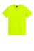 Gildan 3000 Mens Short Sleeve Crewneck T-Shirt Safety Green Flat Front