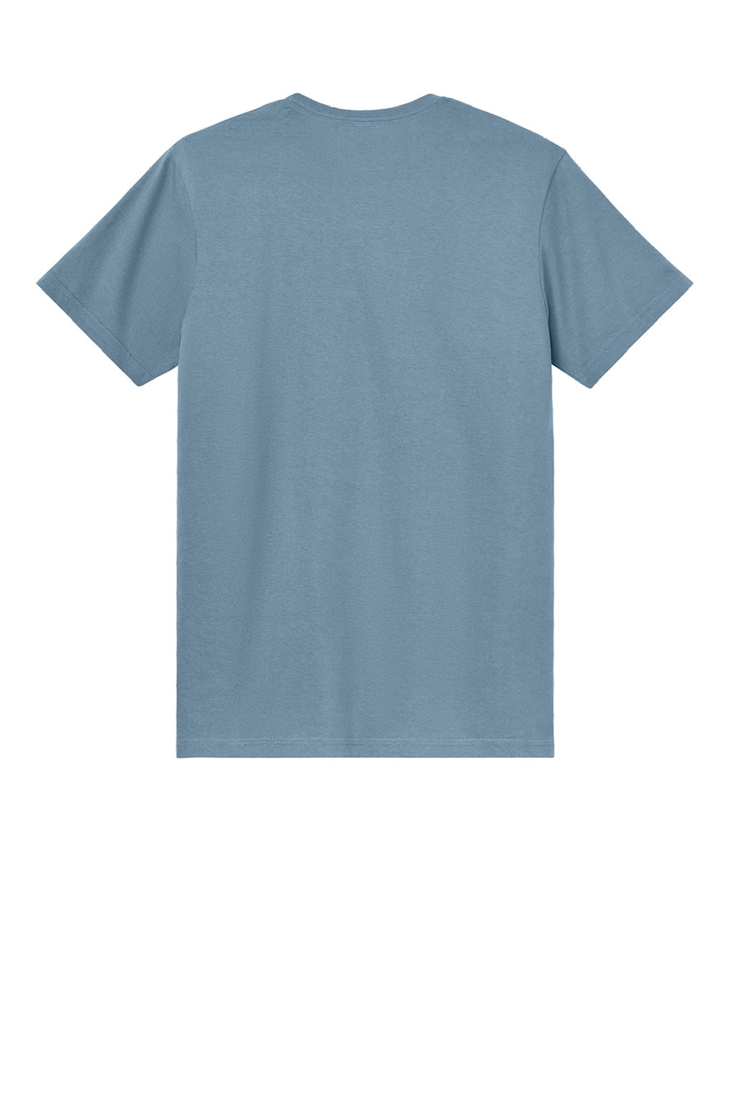 Gildan 3000 Mens Short Sleeve Crewneck T-Shirt Stone Blue Flat Back