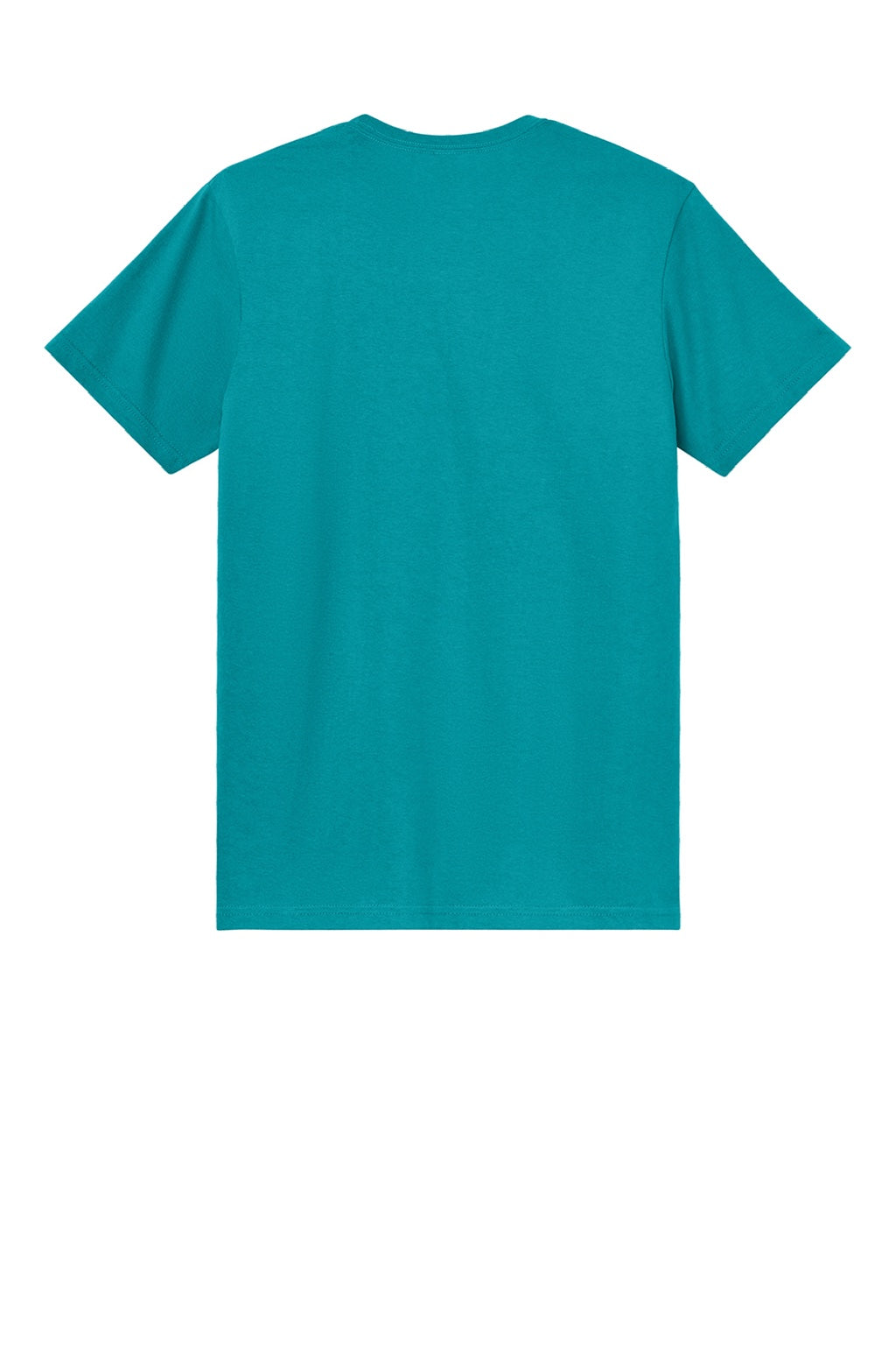 Gildan 3000 Mens Short Sleeve Crewneck T-Shirt Tropical Blue Flat Back