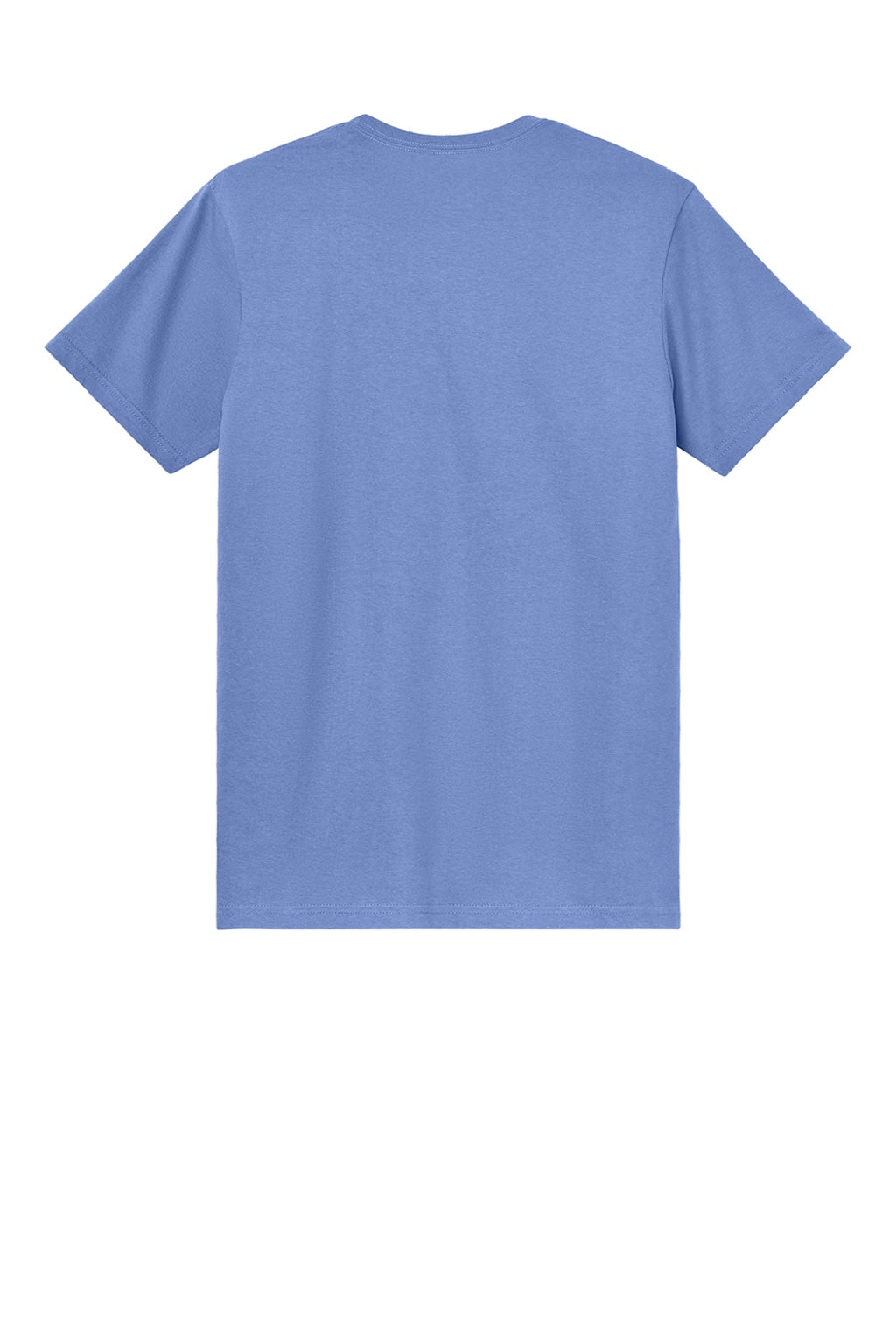 Gildan 3000 Mens Short Sleeve Crewneck T-Shirt Violet Purple Flat Back
