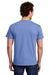 Gildan 3000 Mens Short Sleeve Crewneck T-Shirt Violet Purple Model Back