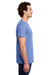 Gildan 3000 Mens Short Sleeve Crewneck T-Shirt Violet Purple Model Side