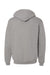 Russell Athletic 697HBM Mens Dri Power Full Zip Hooded Sweatshirt Hoodie Oxford Grey Flat Back