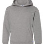 Russell Athletic Youth Dri Power Moisture Wicking Hooded Sweatshirt Hoodie - Oxford Grey - NEW