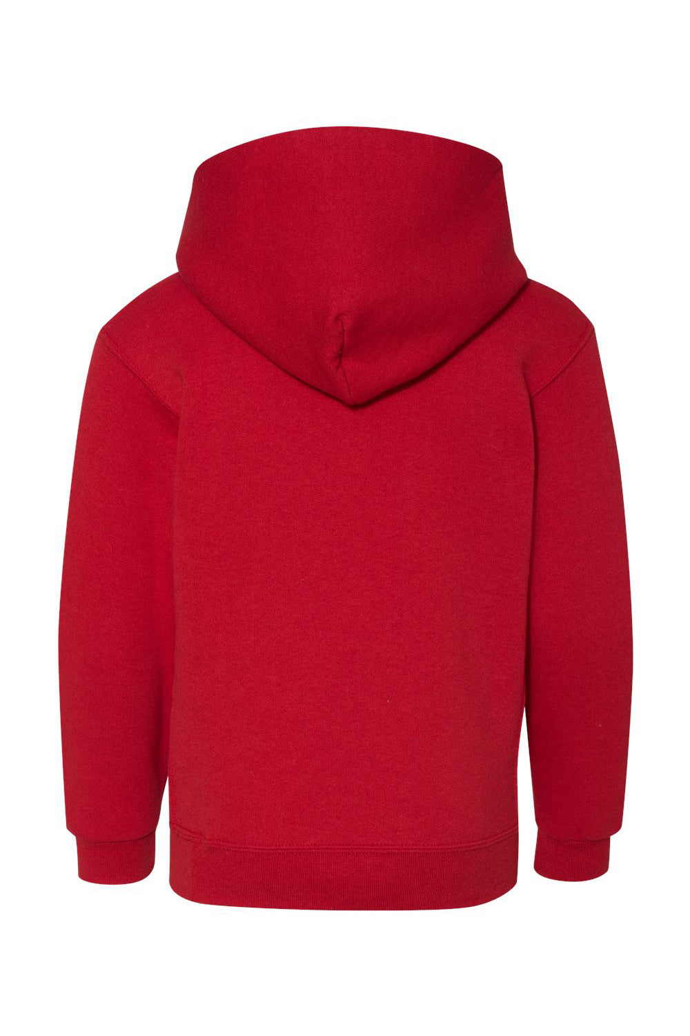 Russell Athletic 995HBB Youth Dri Power Hooded Sweatshirt Hoodie True Red Flat Back