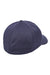 Flexfit Hats 6597 Mens Cool & Dry Moisture Wicking Stretch Fit Hat Navy Blue Flat Back
