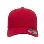 Yupoong Hats Mens Retro Snapback Trucker Hat - Red