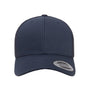 Yupoong Hats Mens Retro Snapback Trucker Hat - Navy Blue
