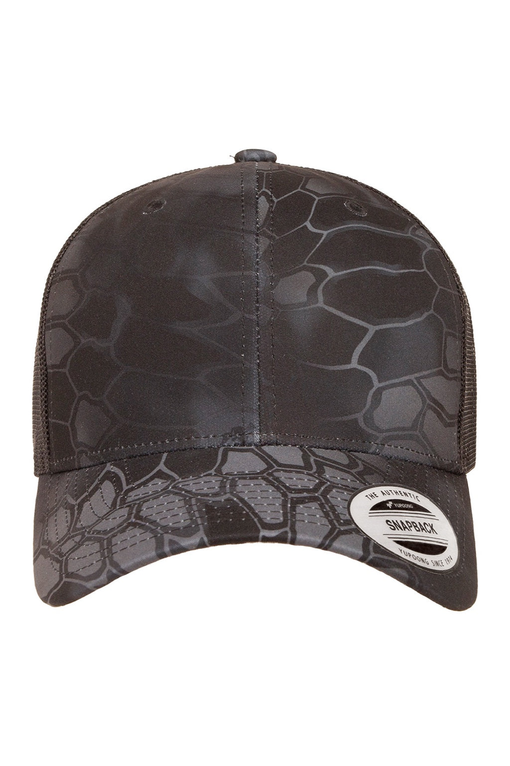 Yupoong Hats 6606KR Mens Kryptek Retro Snapback Trucker Hat Typhon Flat Front